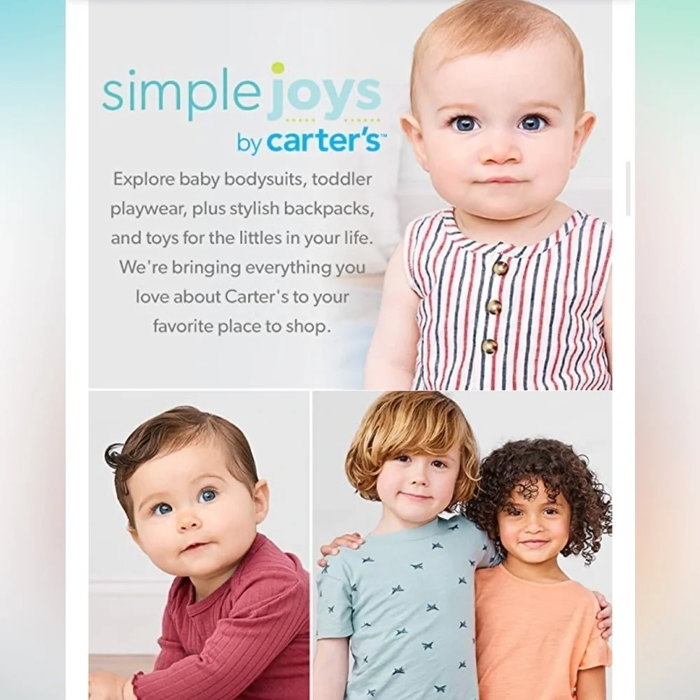 Simple Joys by Carter's Baby Girls' 6-Piece Bodysuits Short and Long Sleeve Set